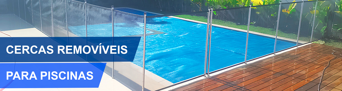 Cercas removíveis para piscinas
